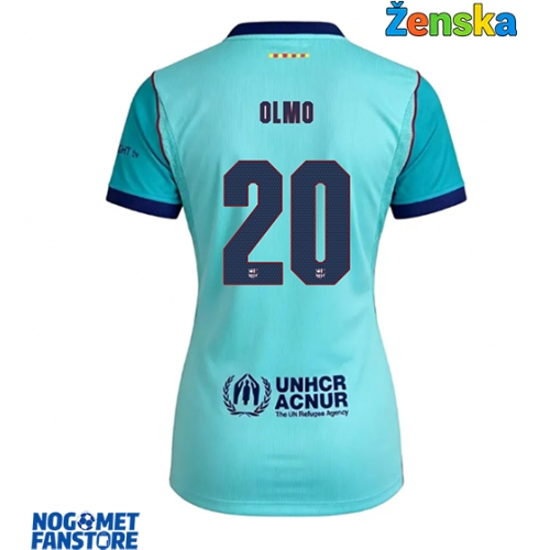 Barcelona Dani Olmo #20 Rezervni Dres za Ženska 2026-27 Kratak Rukav